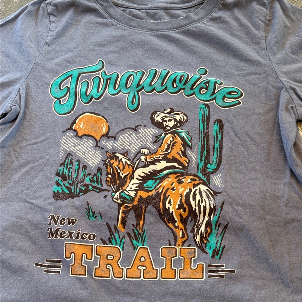 HRT LUV Gray Mineral Washed Tee